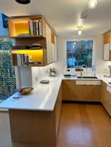 Kitchen rewiring — galley kitchen sockets and lighting