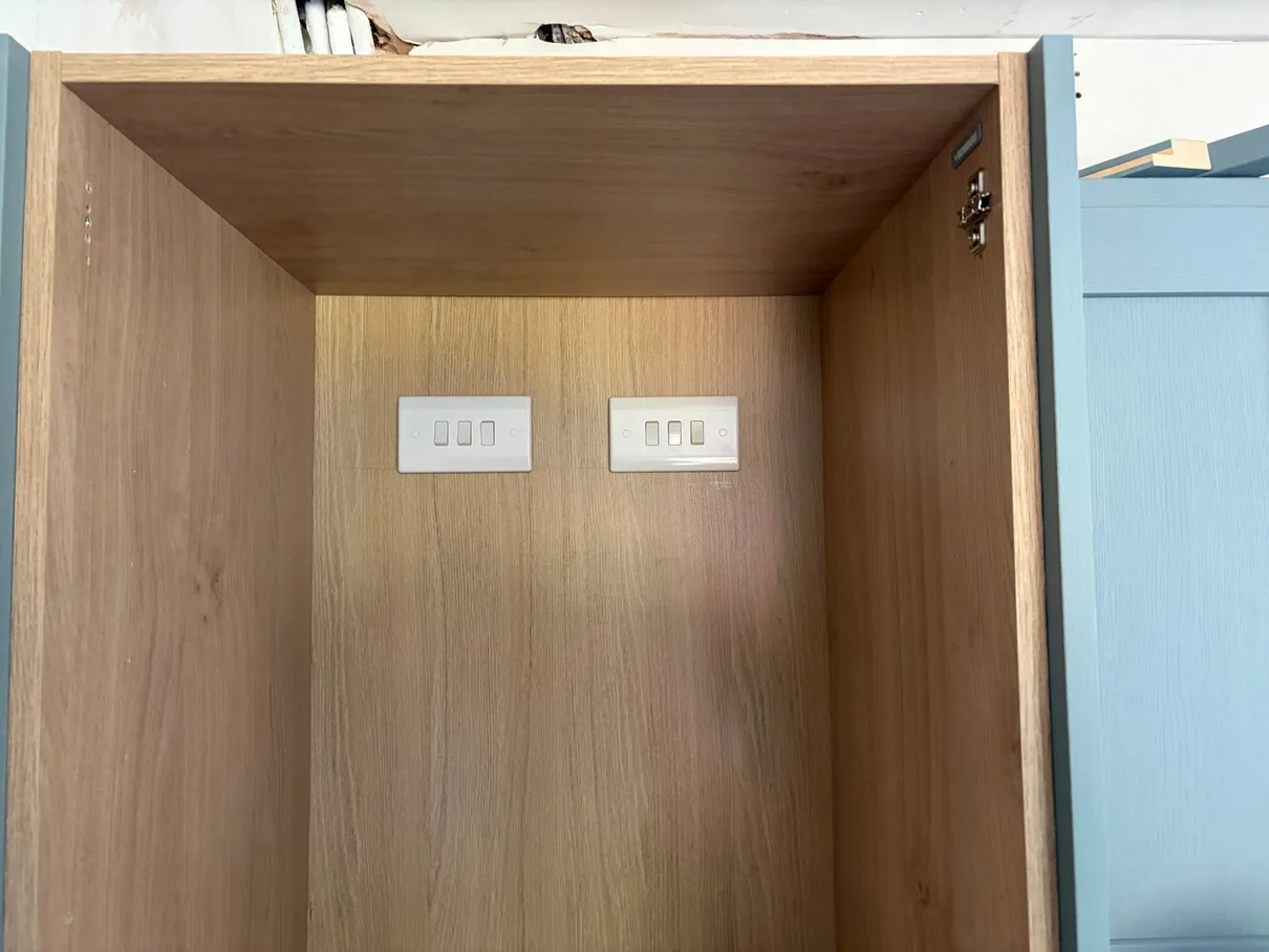 Kitchen rewiring — double pole isolators for appliances