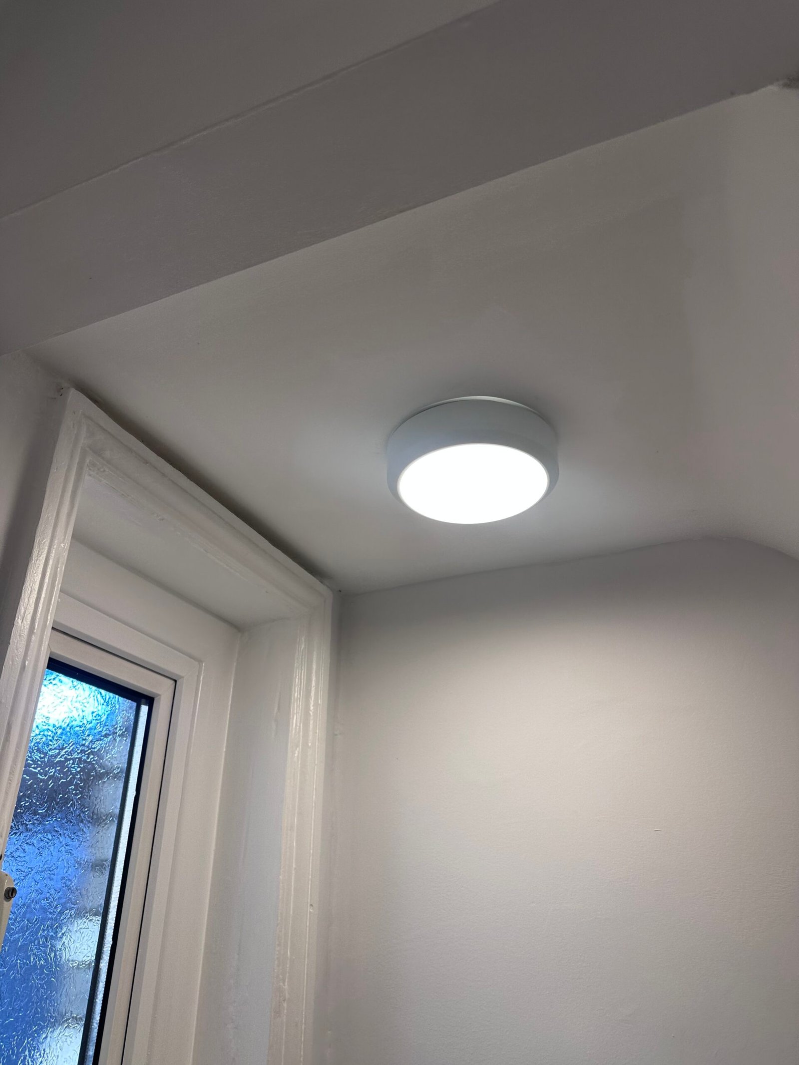 IP-rated LED bathroom ceiling light North London